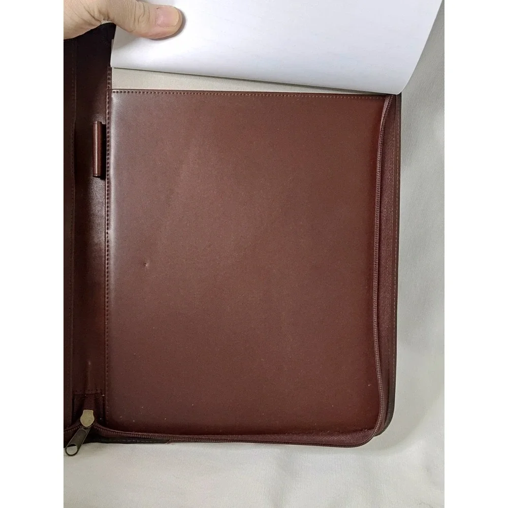 Buxton Padfolio Brown Faux Leather Writing Pad